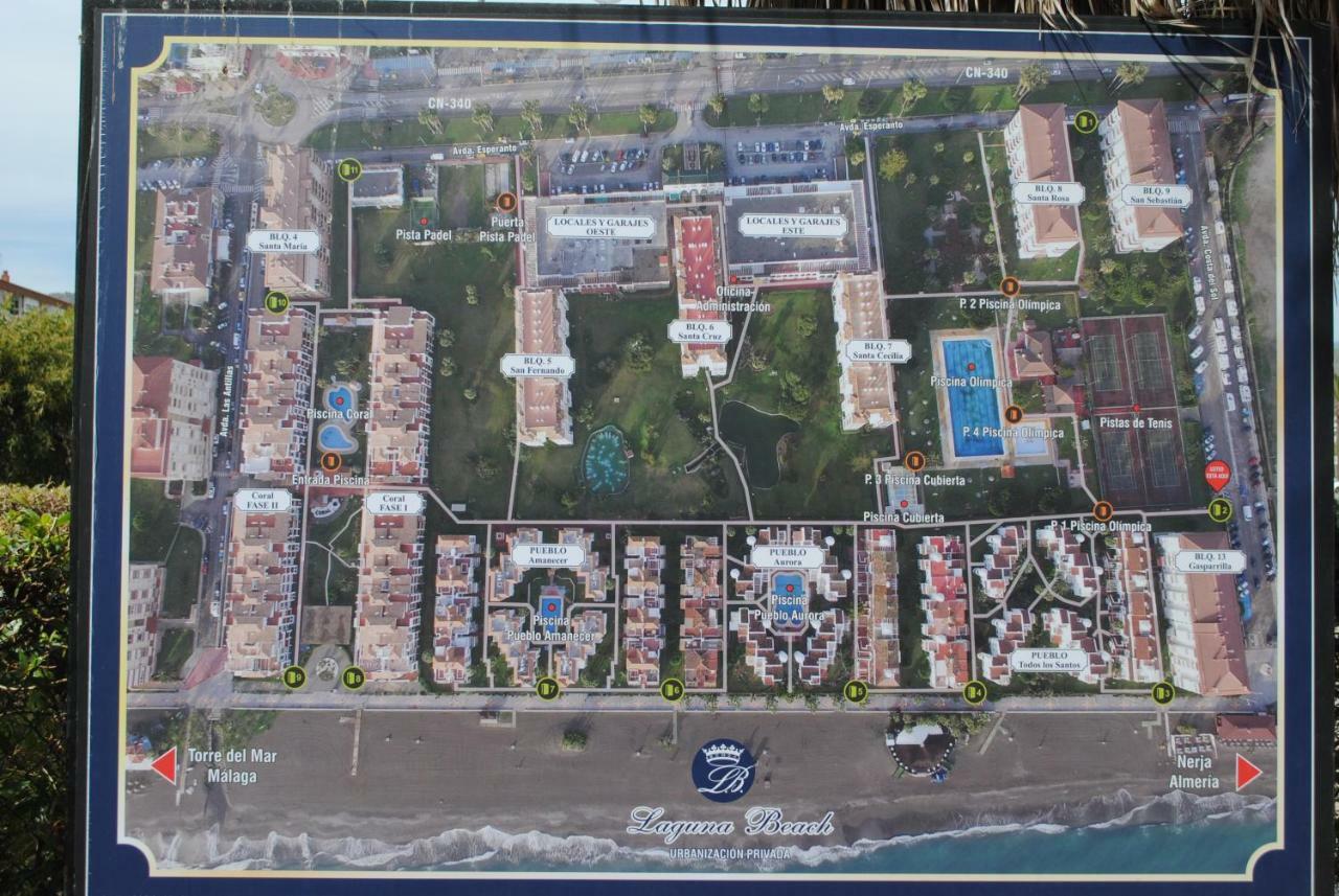 Apartamentos Laguna Beach Torrox Bagian luar foto